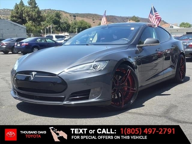 Used 2015 Tesla Model S 85D with VIN 5YJSA1E27FF107997 for sale in Thousand Oaks, CA